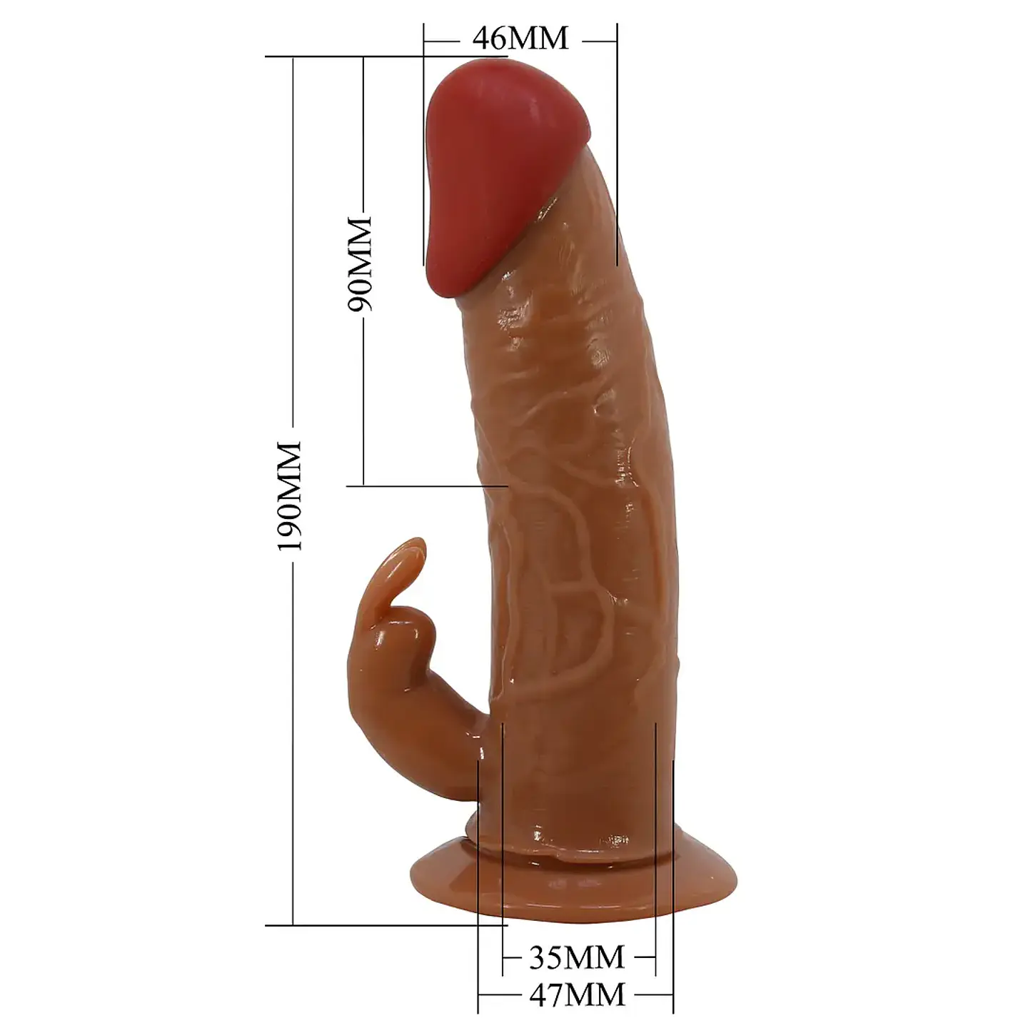 Arnés Unisex con Prótesis Hueca Vibradora 