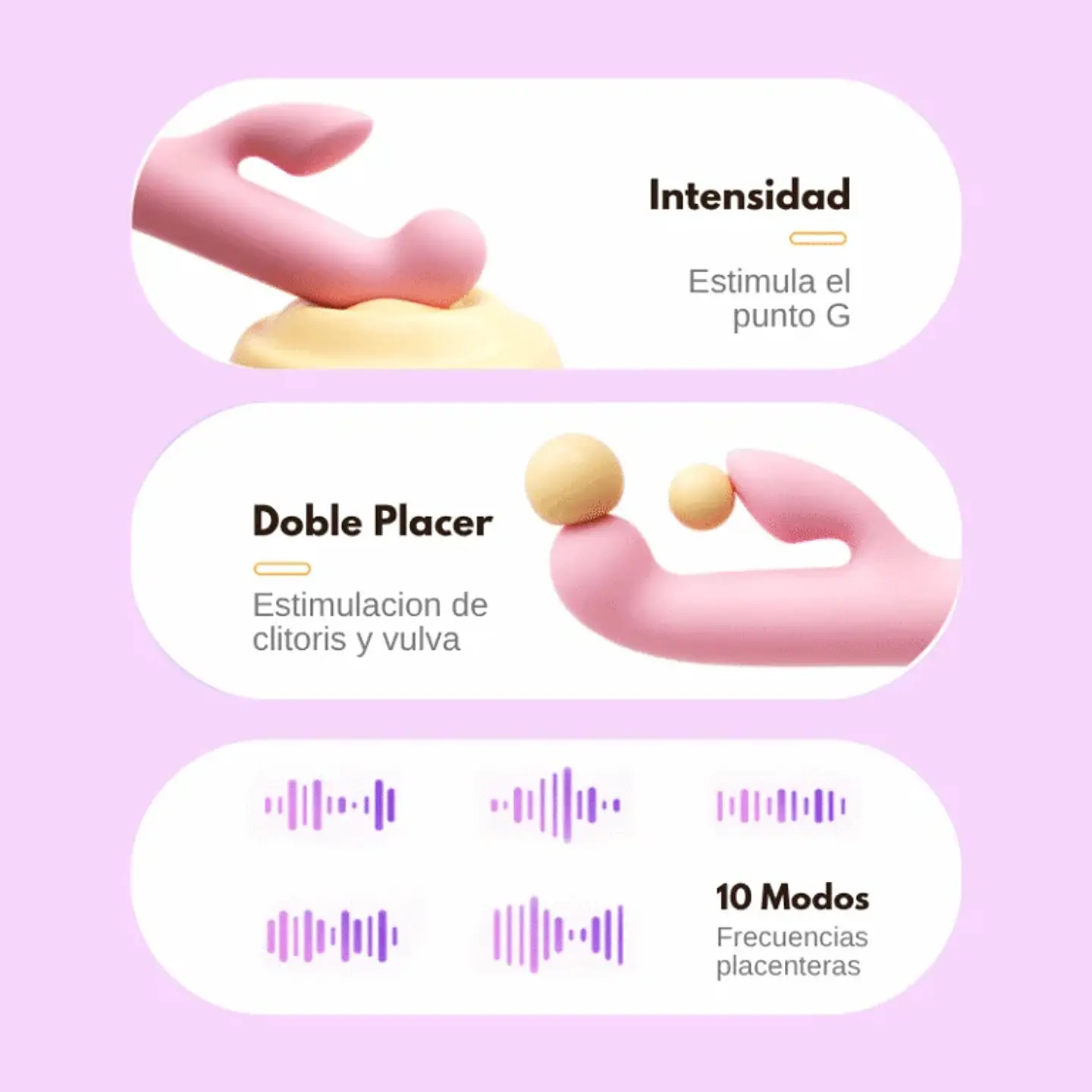 Vibrador Mini Jin USB LILO 3