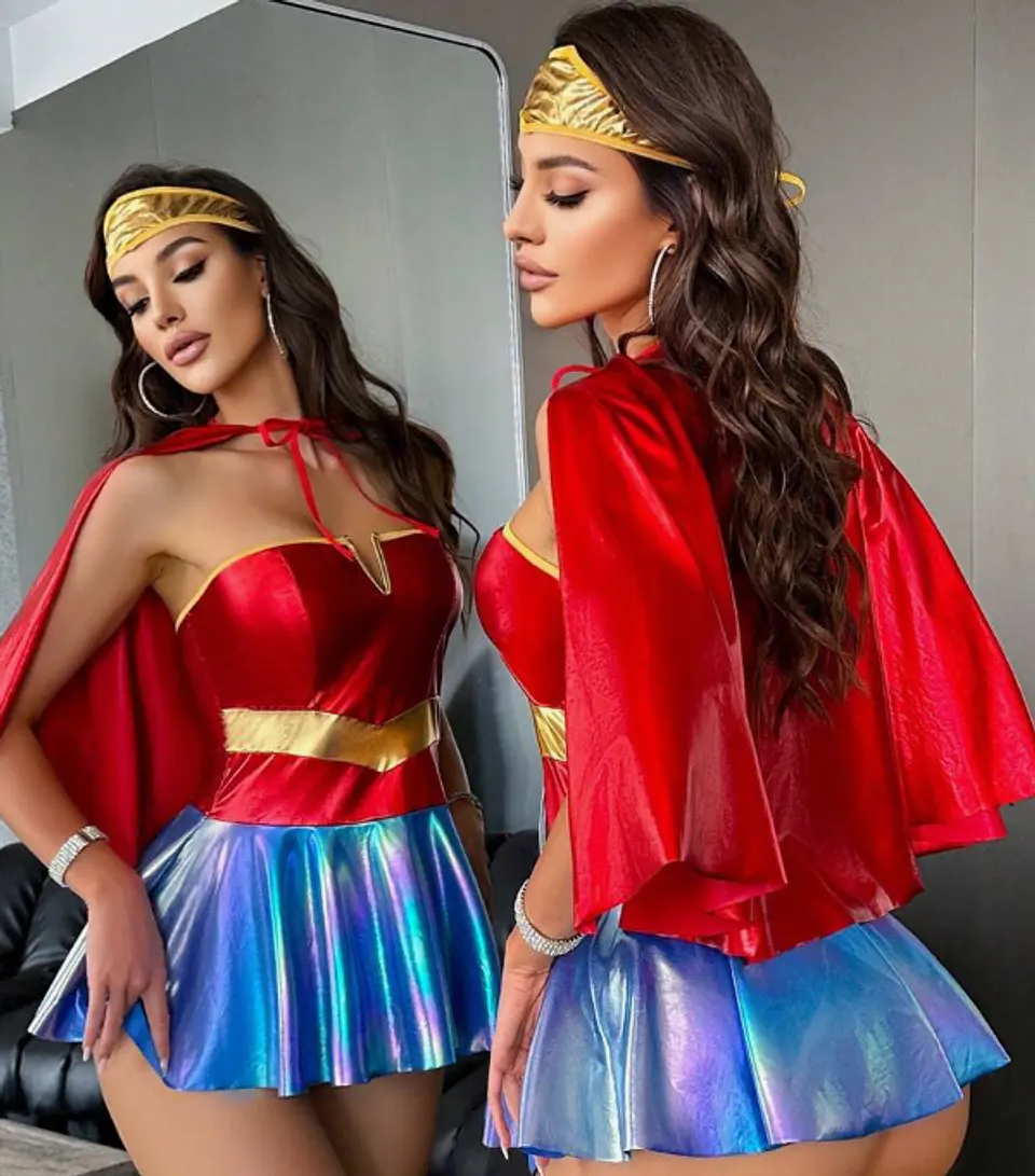 DISFRAZ MUJER MARAVILLA SEXY 1