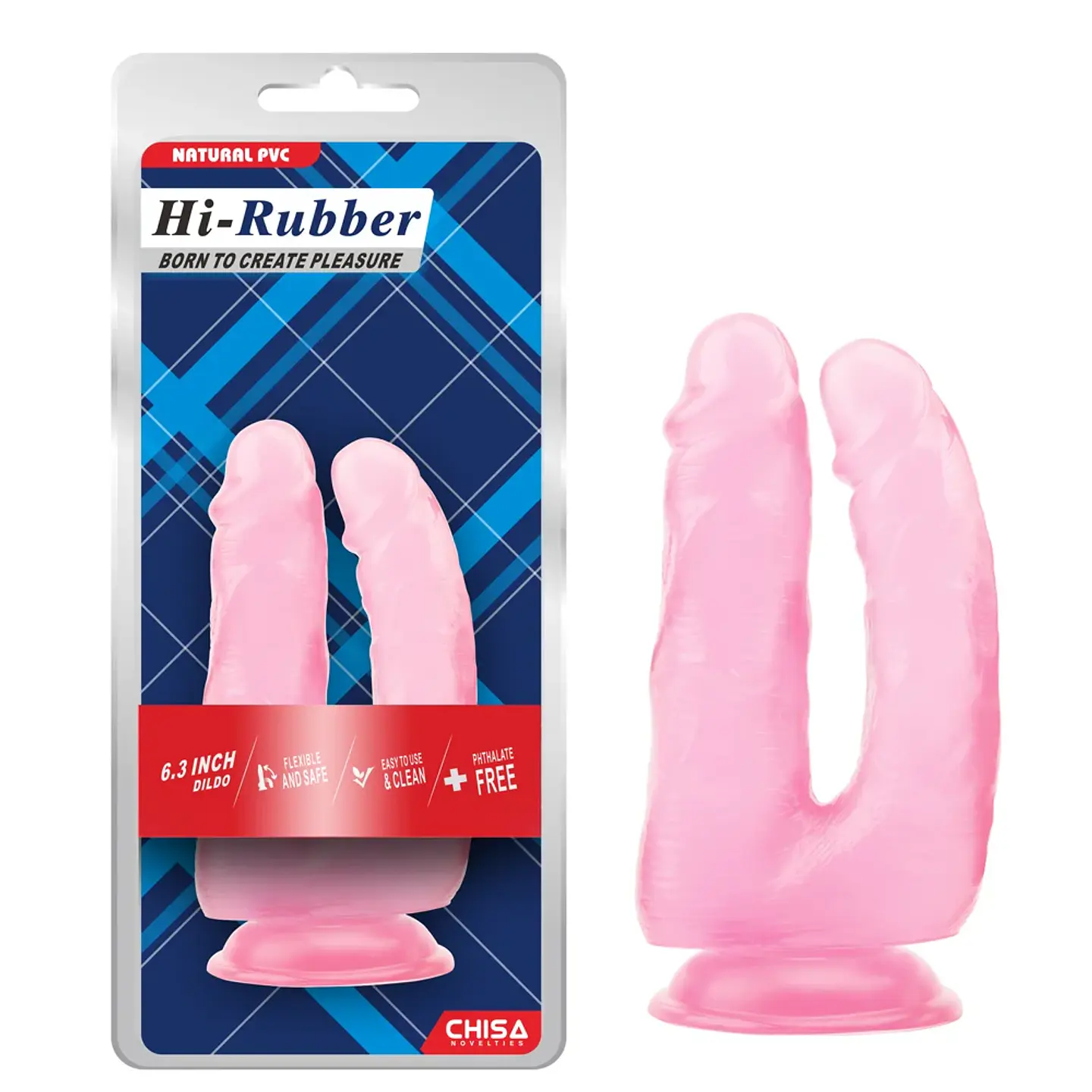 Dildo doble Joon D. Hi-Rubber  1