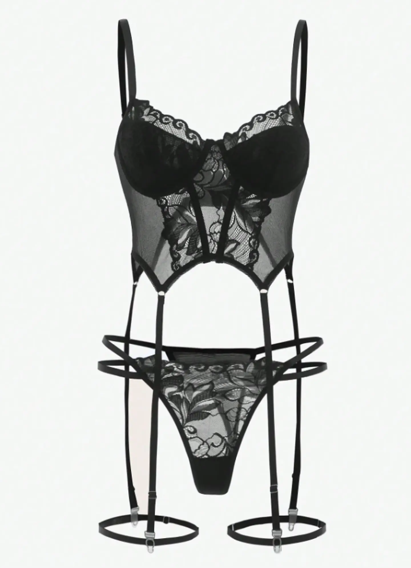 Conjunto Portaliga Negro 3