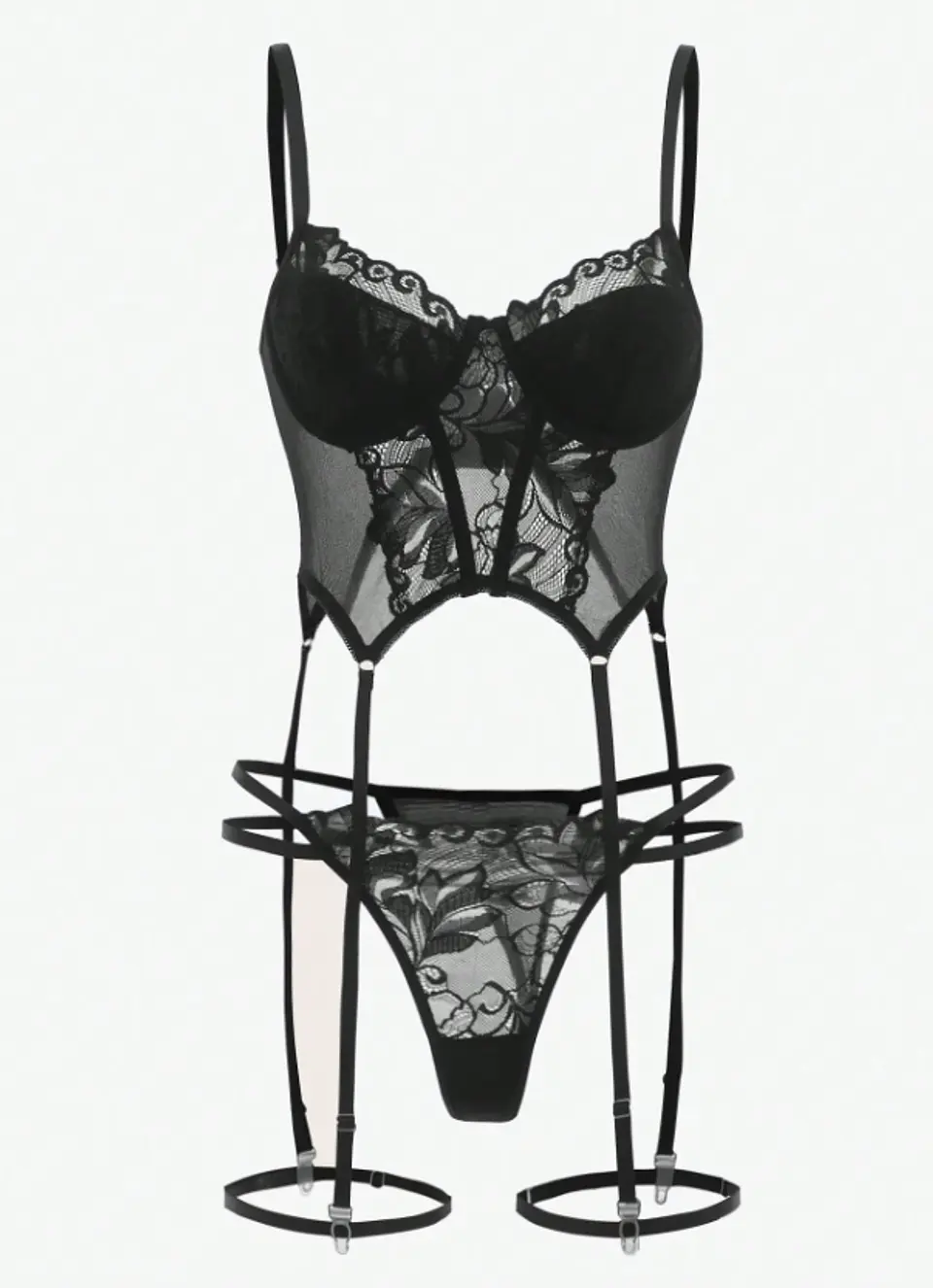 Conjunto Portaliga Negro 3
