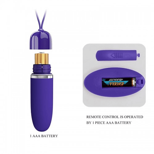 Darlene Bala Vibradora con Control Remoto