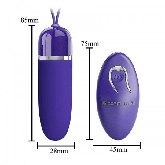 Darlene Bala Vibradora con Control Remoto