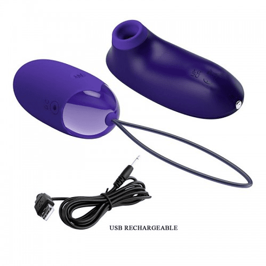 Orthus Kit Succionador y Huevo Vibrador