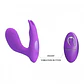 Idabelle Vibrador Dual con Control Remoto - Morado - Miniatura 5