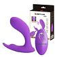 Idabelle Vibrador Dual con Control Remoto - Morado - Miniatura 1