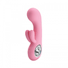 Chris Vibrador Recargable Triple Motor - Rosa