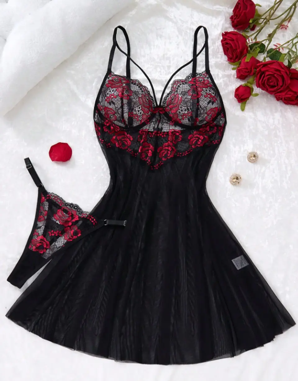 BABY DOLL ENCAJES 1