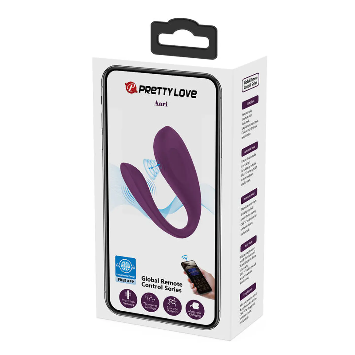 Vibrador Estimulador Bluetooh Pretty Love 
