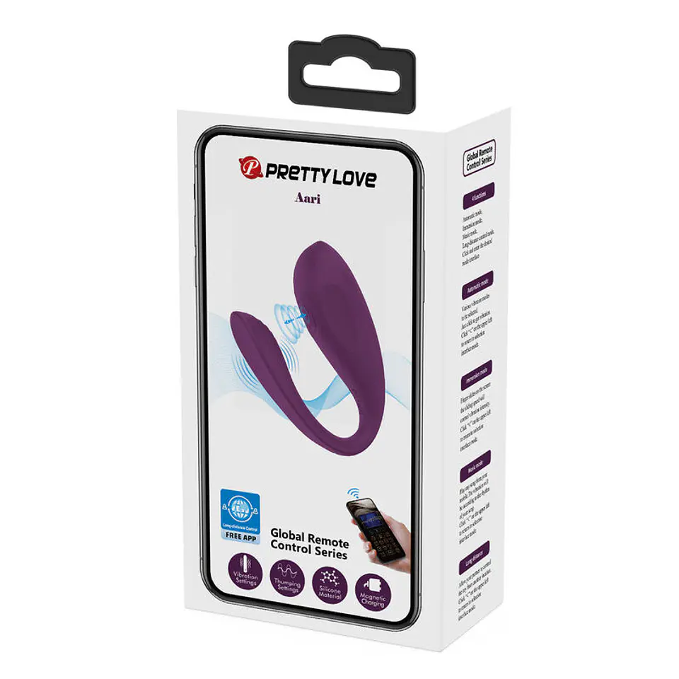 Vibrador Estimulador Bluetooh Pretty Love 