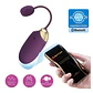 Abner Huevo Vibrador con APP - Morado /  BLUETOOTH - Miniatura 1