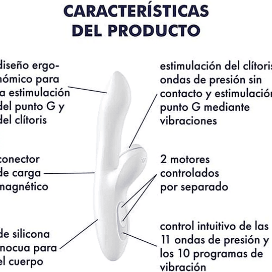 Vibrador / Succionador Satisfyer Pro+ Punto G