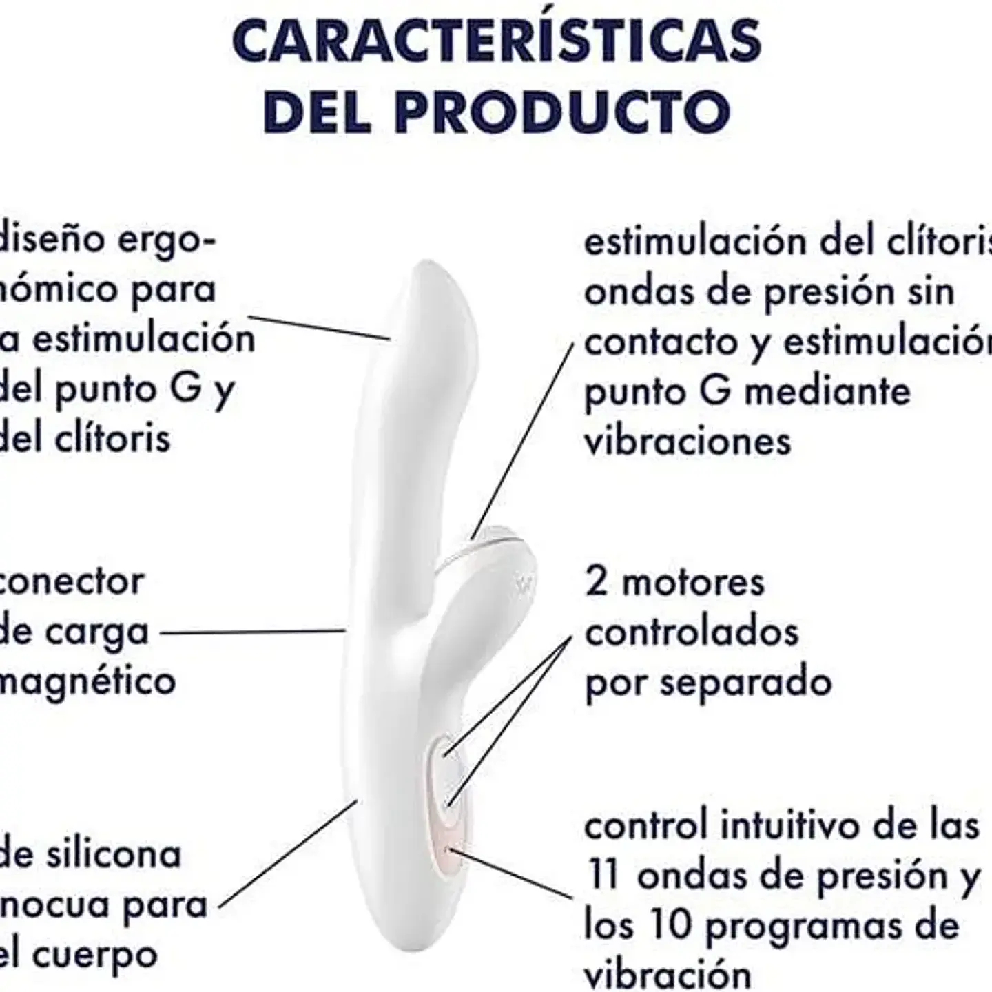 Vibrador / Succionador Satisfyer Pro+ Punto G 5