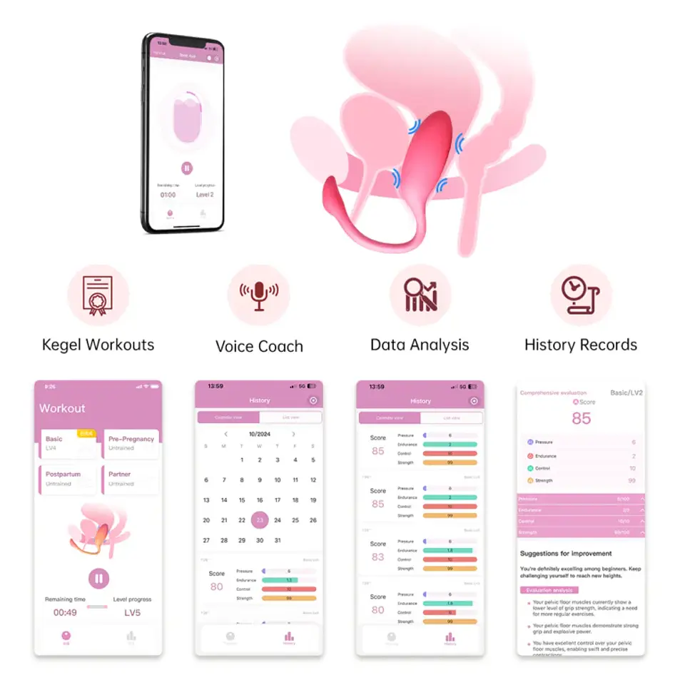 Vibrador Flamingo Max MagicMotion  Bluetooth 6