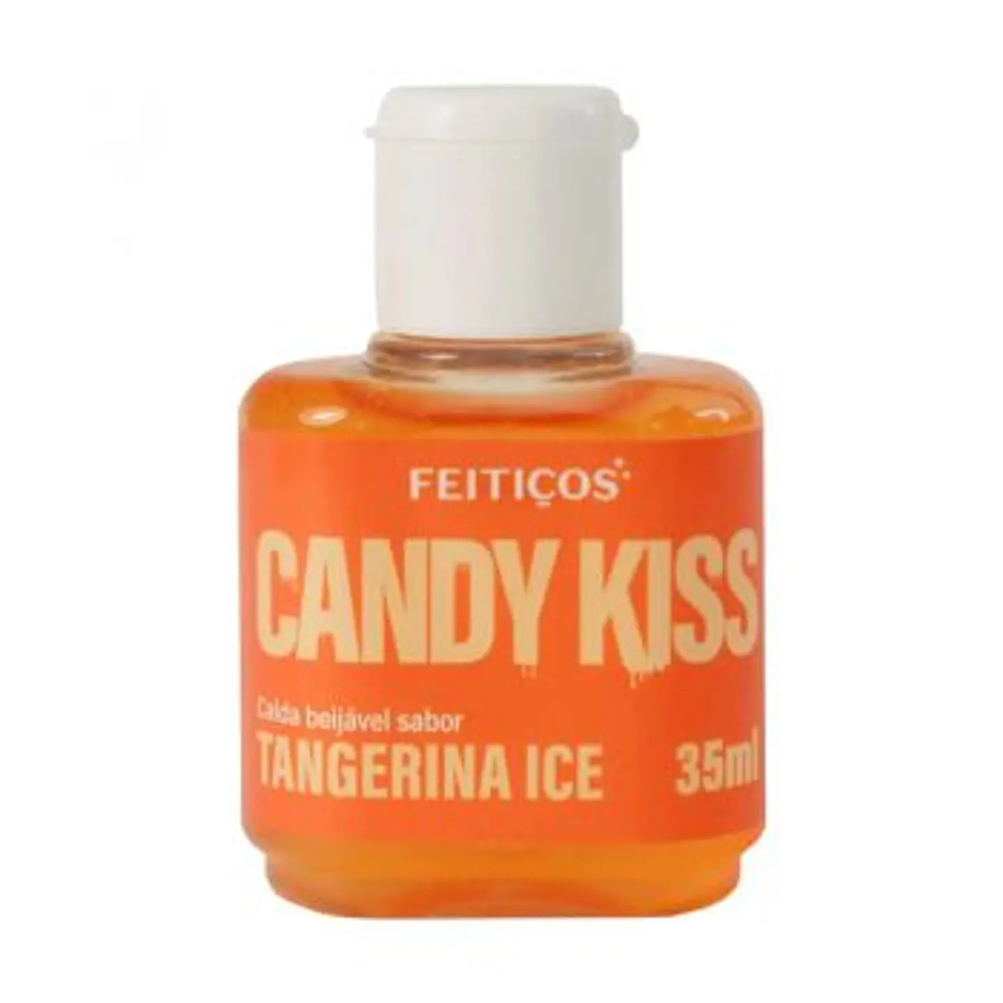 LUBRICANTE COMESTIBLE CANDY KISS - MANDARINA ICE 35ml 2