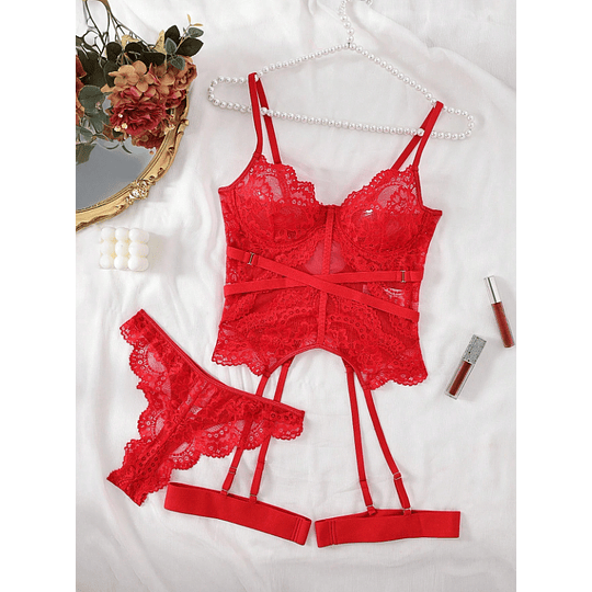 Conjunto rojo 