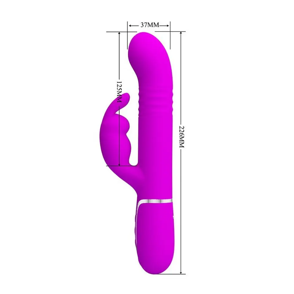 Coale Vibrador Dual 4 en 1 Recargable 2