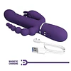 Cammy Vibrador Triple 4 en 1 Recargable
