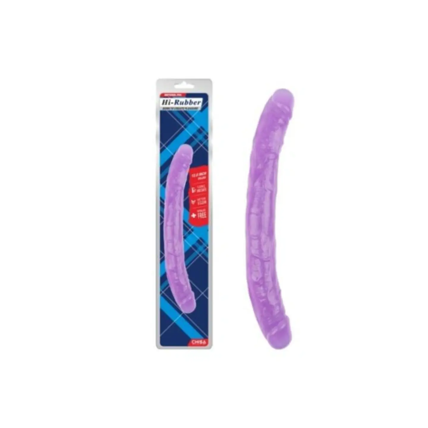 Dildo doble Hi-Rubber 1