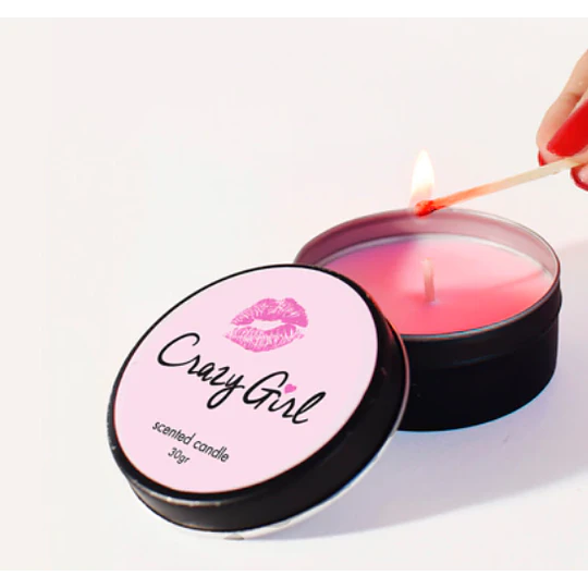 Vela Para Masaje Crazy Girl