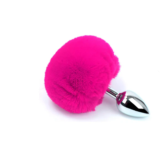 Plug Anal Colita De Conejo Fuccia 