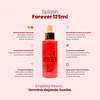 Splash con Pheromonas Forever con notas de durazno, manzana y granada 125ml