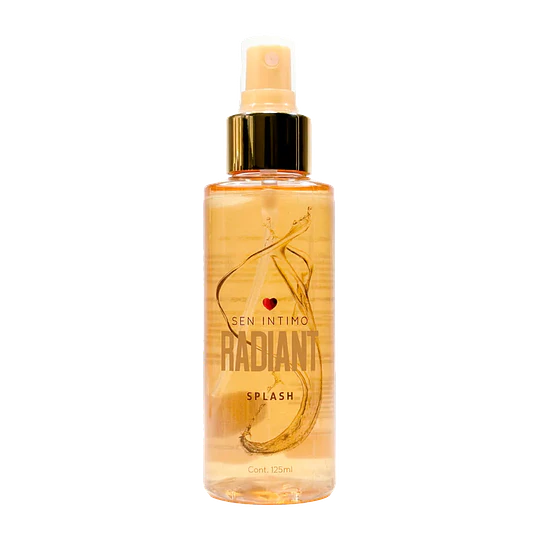 Splash con Pheromonas Radiant con notas de Pistacho 125ml