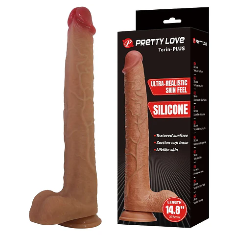 DILDO SUPER LARGO – TORIN PLUS 37.5 CM 