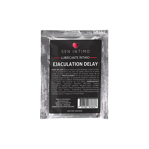 Sachet Retardante Sen intimo – Prolonga tu actividad