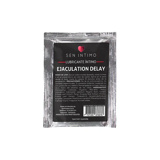 Sachet Retardante Sen intimo – Prolonga tu actividad