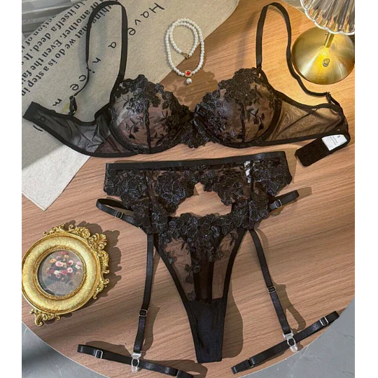 Conjunto con Portaligas 