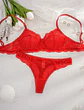 Conjunto Lenceria Rojo - Miniatura 2