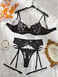Conjunto Sexy Negro - Miniatura 1