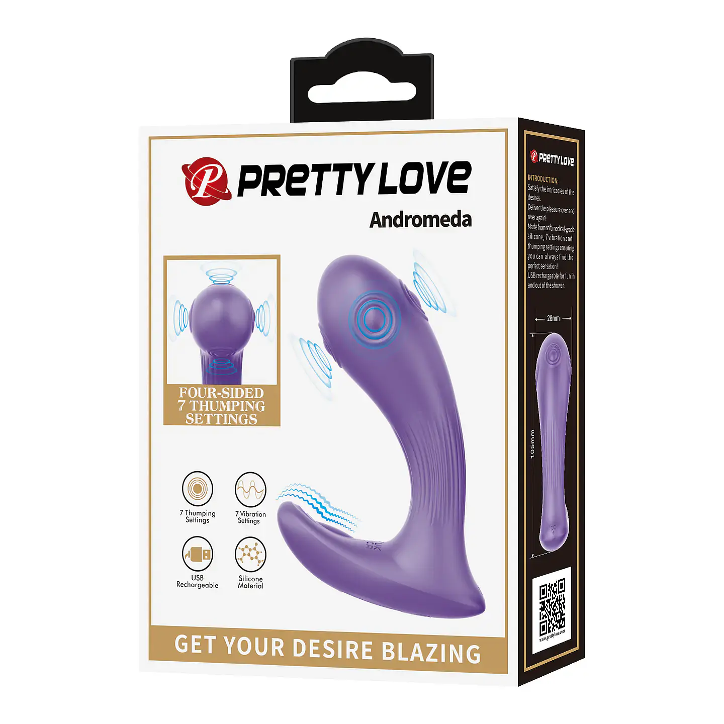 Vibrador Doble Estimulación ANDROMEDA  1