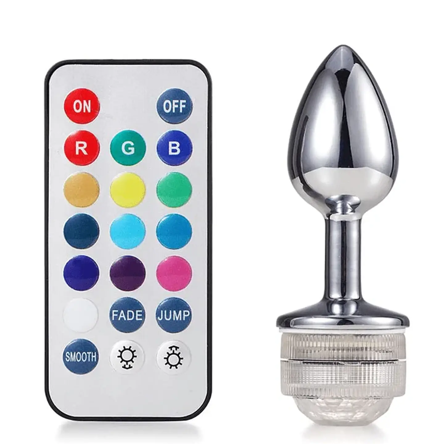 Plug anal Luz LED con control TALLA M 1