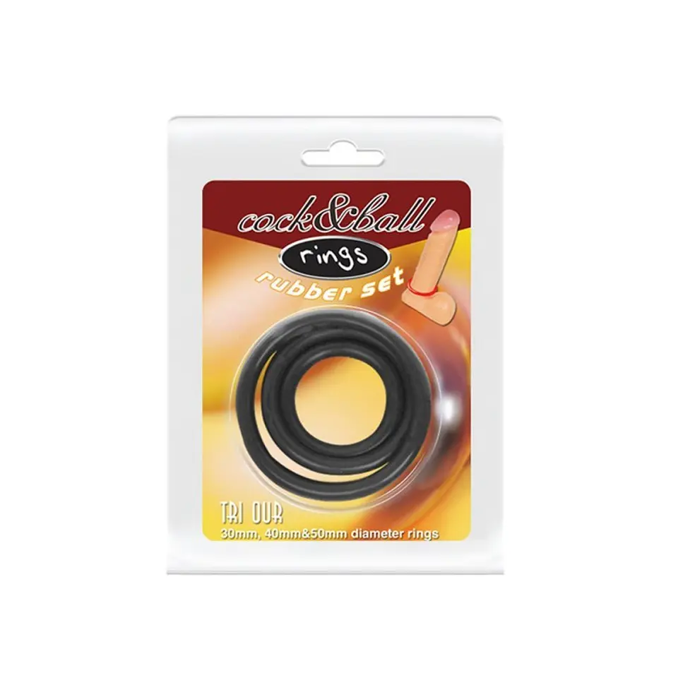 Rubber Set Anillos Erectores 4
