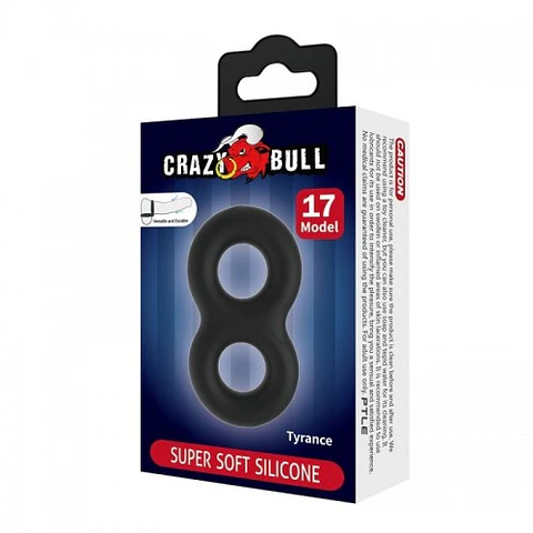Bull Anillo Erector Doble Silicona Super Soft