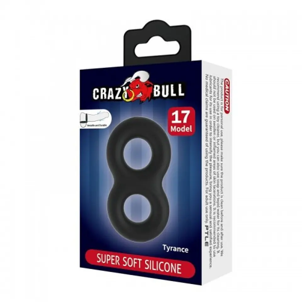 Bull Anillo Erector Doble Silicona Super Soft 1