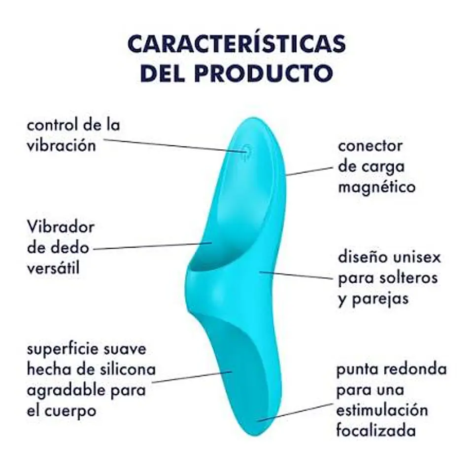 Vibrador para Dedo Satisfyer Teaser 2