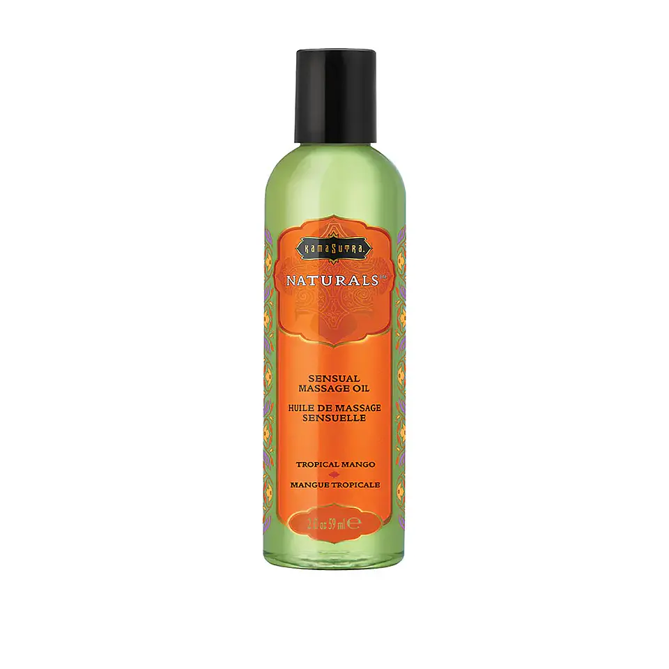 Aceitede Masaje Mango Tropical Línea Indulgente Kama Sutra 59ml 1