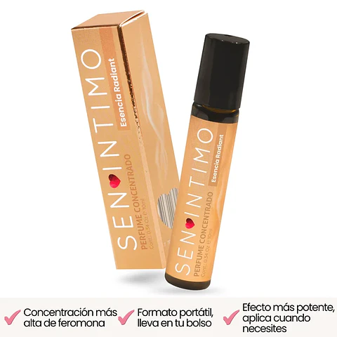 Perfume (Roll-on) concentrado con Feromonas - Radiant