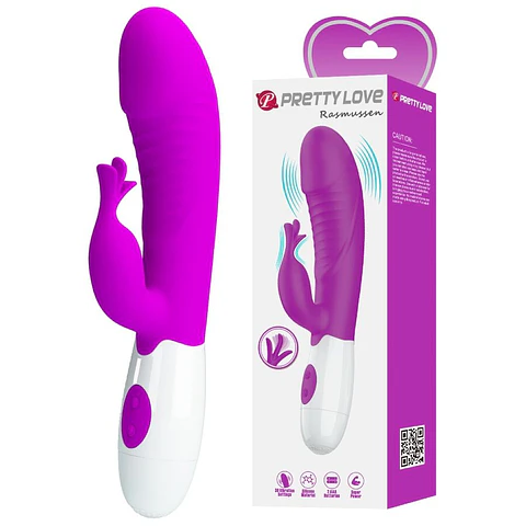 VIBRADOR DOBLE ESTIMULACION PRETTY LOVE – RASMUSSEN