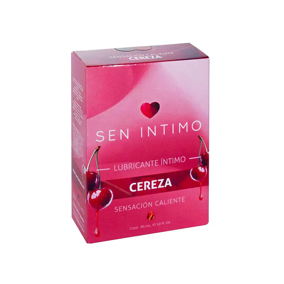 Lubricante Sabor Cereza - Sen Intimo 30ml 3