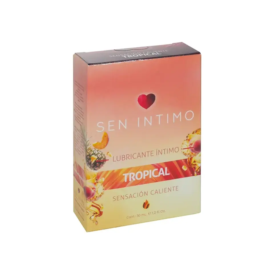 Lubricante Sabor Tropical - Sen Intimo 30ml 3