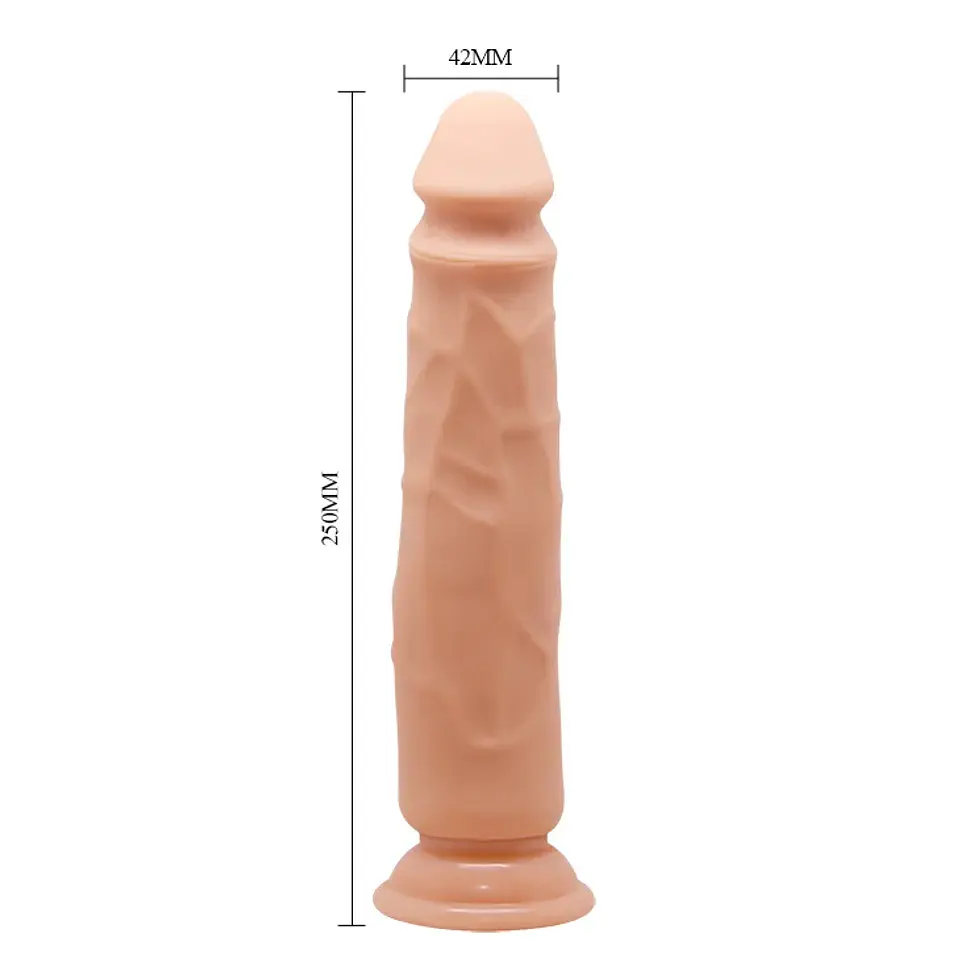 Dildo realista articulado 25cm 2