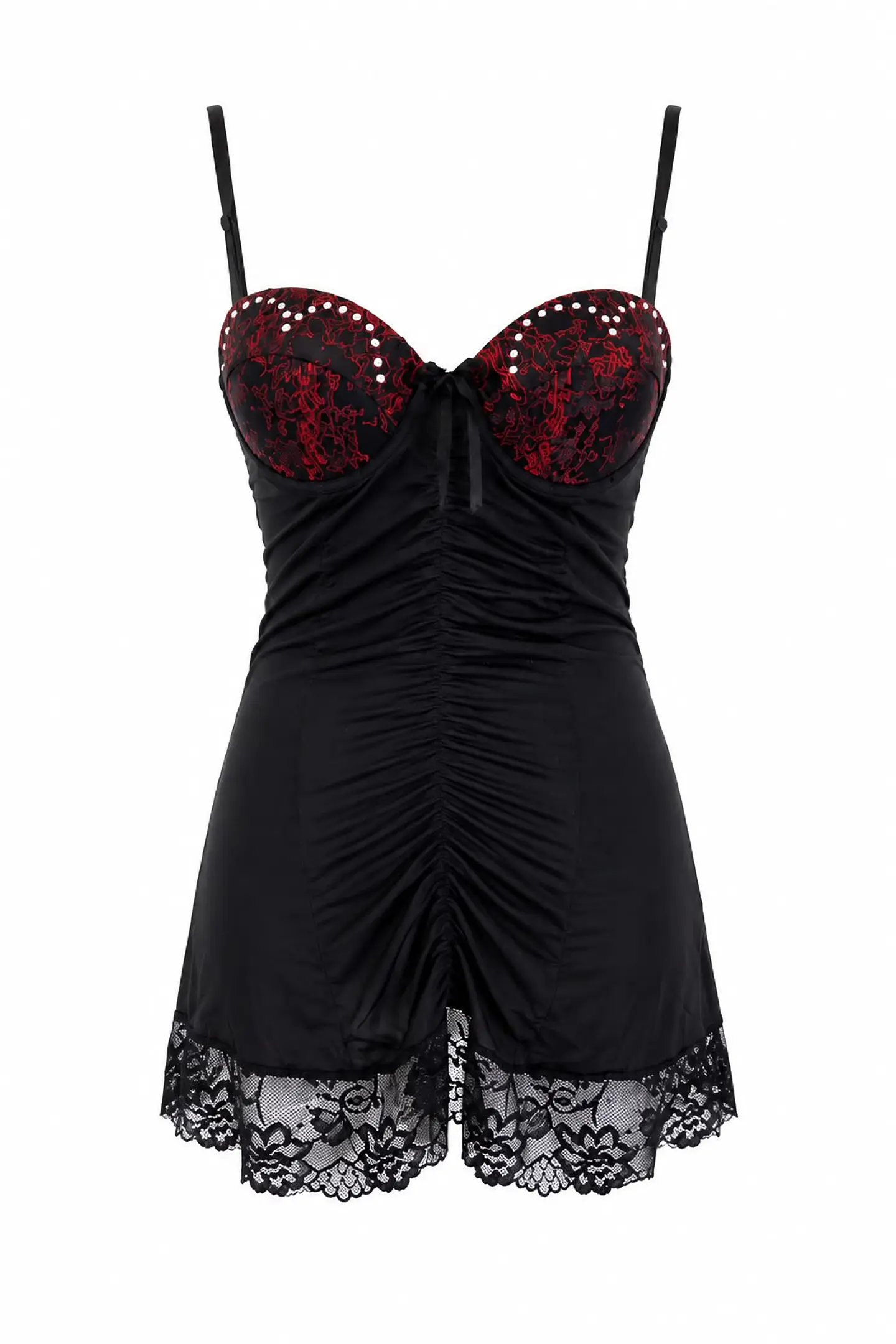 Baby doll copa burdeo 1