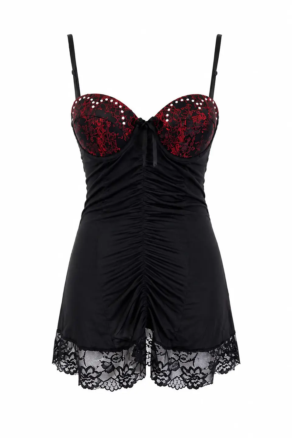 Baby doll copa burdeo 1