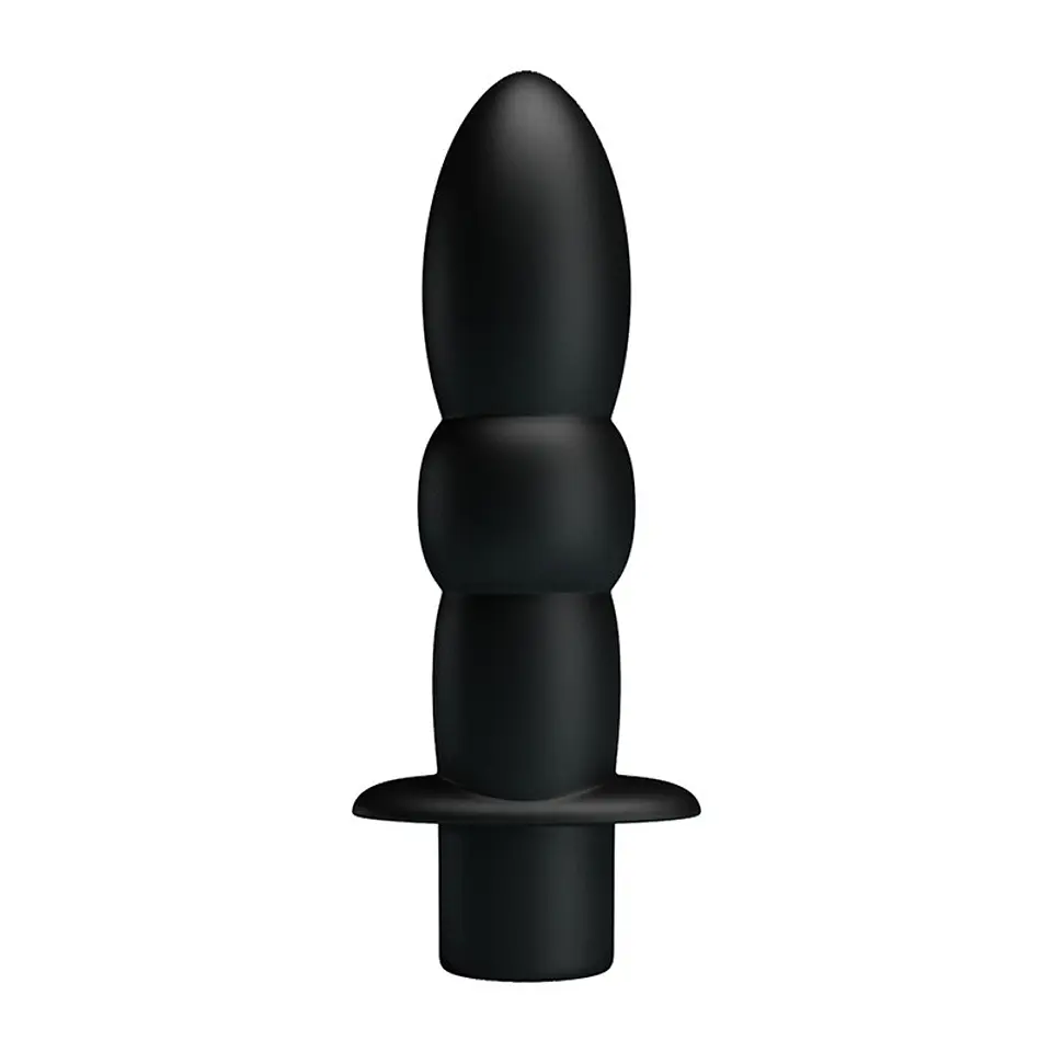 Wyatt - Vibrador Anal Negro 2