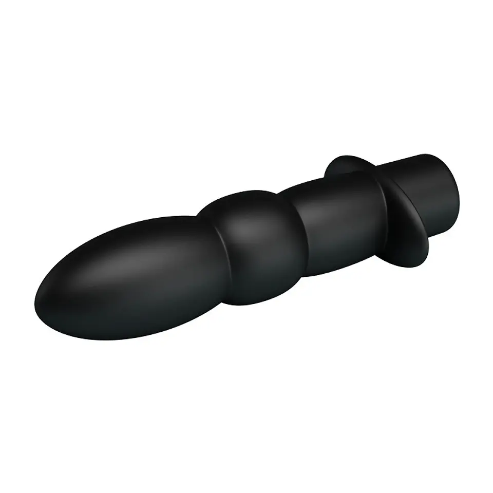 Wyatt - Vibrador Anal Negro 3